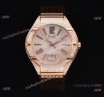 CS Factory Super Clone Piaget POLO Rose Gold Diamond Pave Men Watch